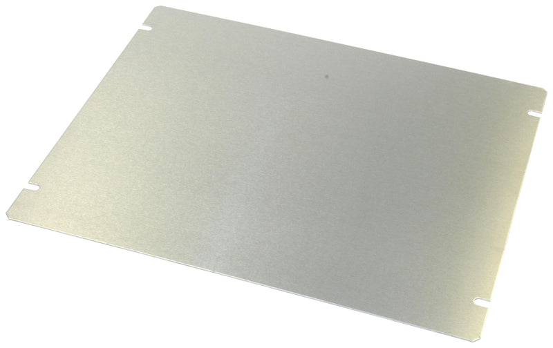 HAMMOND 1434-108 Bottom Plate, 10"x8", Aluminium, Natural, 1444-10825 Chassis Enclosures
