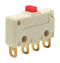 SAIA-BURGESS FK4T7UL Microswitch, IP40, Ultra Miniature, Pin Plunger, SPDT, Solder Lug, 5 A, 15 V