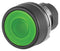 EAO 46-2231.11H0.000 Switch Actuator, Momentary, Flush, Green, EAO 46 Series 22.3mm Illuminated Pushbutton Switches