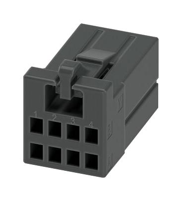PHOENIX CONTACT 1378152 Connector Housing, 2 Row, CONNEXIS DD Series, Receptacle, 8 Ways, 2.5 mm