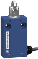 TELEMECANIQUE SENSORS XCMH2103L3 Limit Switch, Miniature, Roller Plunger, SPST-NC, SPST-NO, 750 mA, 240 V, 7 N, XCMH Series
