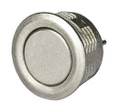SCHURTER 3-109-092 Vandal Resistant Switch, MCS 16, 16.1 mm, SPST-NO, Momentary, Round Flat