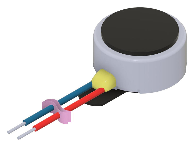 PUI AUDIO HD-LA0503-LW28 AC Motor, LRA, 90 mA, 700 mV, 260 Hz
