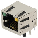 TE CONNECTIVITY 2501550-4 Modular Connector, RJ45 Jack, 1 x 1 (Port), 8P8C, Cat5e, Through Hole Mount