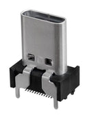STEWART CONNECTOR SS-52400-006 USB Connector, USB Type C, USB 4.0, Receptacle, 24 Ways, Surface Mount, Vertical