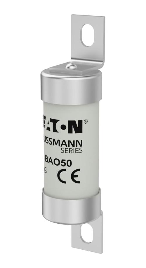EATON BUSSMANN BAO50 Fuse, High Rupturing Capacity (HRC), BAO Series, 50 A, Bolted Tag, 500 V