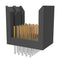 AMPHENOL COMMUNICATIONS SOLUTIONS 89006-110LF Connector, FCI METRAL 89006 Series, 30 Contacts, 2 mm, Header, Press Fit, 5 Rows