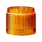 PATLITE LR6-E-Y LED Unit, Amber, 24VDC, IP65, NEMA 4X, NEMA 13, 50mm H, 60mm Lens, LR Series