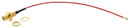 MULTICOMP PRO MC001496 RF Coaxial Cable Assembly, Red 1.37mm, IP67 RP SMA B/H Jack U.F.L. Plug, 150mm