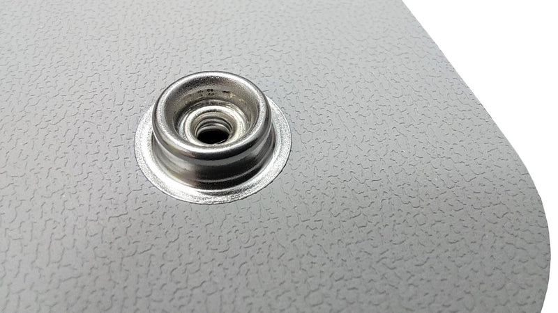 MULTICOMP PRO MP013804 ESD Dissipative Mat, 2 10mm Snap Studs, Rubber, Grey, 1.2m L x 600mm W