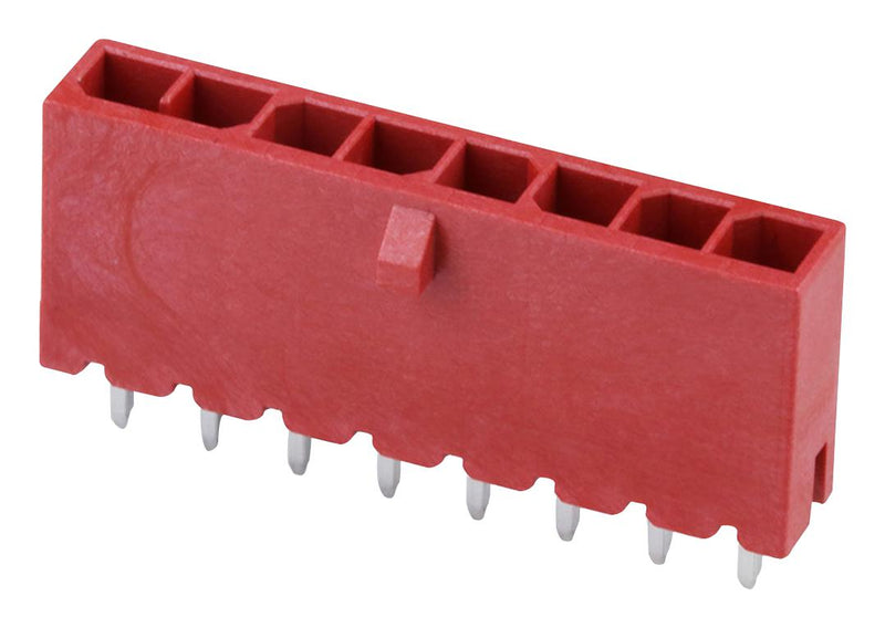 MOLEX 216571-1025 Pin Header, Power, Wire-to-Board, 3 mm, 1 Rows, 5 Contacts, Through Hole Straight