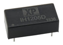 XP POWER IH0512D Isolated Through Hole DC/DC Converter, 1kV Isolation, ITE, DIP, 1:1, 2 W, 2 Output, 12 V