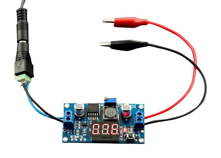 Dfrobot DFR0379 DFR0379 Buck Converter Digital Display 4V to 40V Input 1.25V 37V Output Adjustable 3A 20W