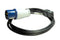 MULTICOMP PRO GW-151825 Mains Power Cord, IEC 60309 to IEC 60320-1 C19, 2 m, 16 A, 250 V, Black, MP-IP44 Commando Series
