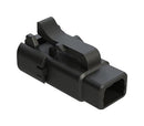 Amphenol SINE/TUCHEL ATM06-2S-SF01BLK. ATM06-2S-SF01BLK. Automotive Housing Plug 2POS 7.5A New