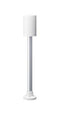 PATLITE LR6-02PJNW Body Unit, 60mm Modular LED Signal Tower, 24VDC, Pole Mount, Circular Bracket/Cable, Off White