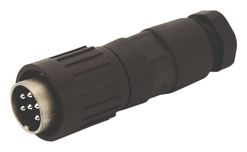 AMPHENOL SINE/TUCHEL T3524528 Circular Connector, C091B Series, Cable Mount Plug, 8 Contacts, Solder Pin, Bayonet