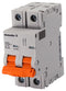 WEIDMULLER 2481000000 THERMAL MAG CKT BREAKER, 2P, 2A, 480VAC