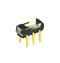 NIDEC COMPONENTS CL-SB-22C-02 Slide Switch, DPDT, Through Hole, CL-SB, 200 mA