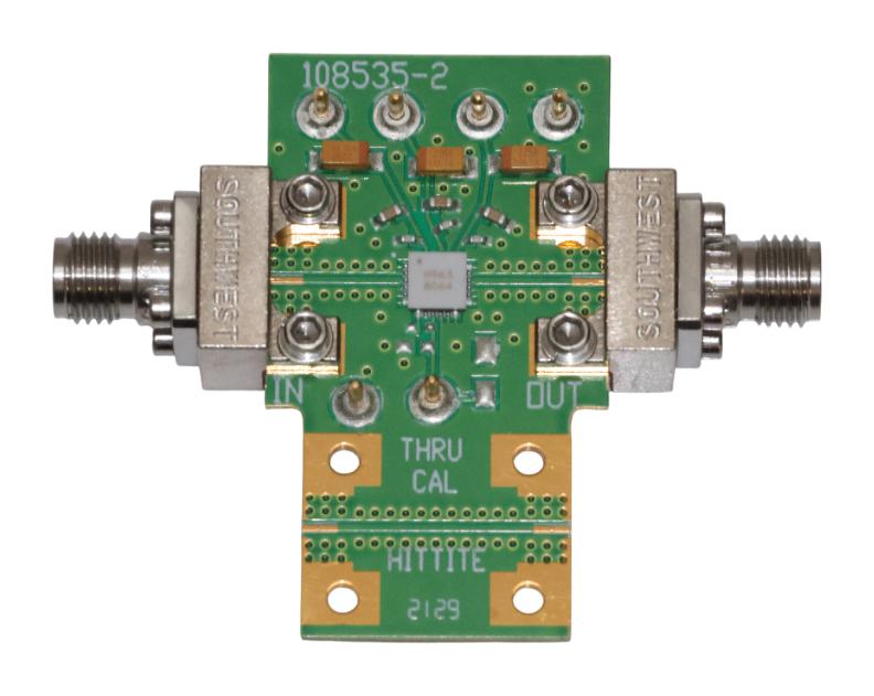 ANALOG DEVICES EVAL01-HMC963LC4 Evaluation Board, HMC963LC4, 6GHz to 26.5GHz, GaAs, pHEMT, MMIC, Low Noise Amplifier