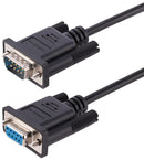 STARTECH 9FMNM-3M-RS232-CABLE CABLE ASSY, DB9 PLUG-RCPT, 3M GTIN UPC EAN: 0065030894449