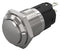 EAO 82-4161.2000 Vandal Resistant Switch, 82 Series, 16 mm, SPDT, Maintained, Round Raised Flat Flush, Natural
