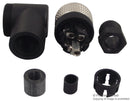 HIRSCHMANN ELWIKA 5012 PG7 Circular Connector, Circular Industrial, E Series M12, Cable Mount Receptacle, 5 Contacts