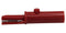 MUELLER ELECTRIC BU-27.259.1 Alligator Clip, Insulated, 8 mm Jaws Open, 51 mm Length, 30 to 60VDC, 19A Current, Red