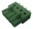 Phoenix Contact ICV 25/ 4-G-508 ICV 4-G-508 Terminal Block Socket 5.08 mm 4 Ways 12 A 320 V Through Hole Vertical