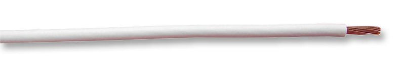 TE CONNECTIVITY ACW0219-1.50-9 Wire, Stranded, Hook Up, PVF2, White, 1.5 mm&sup2;, 328.084 ft