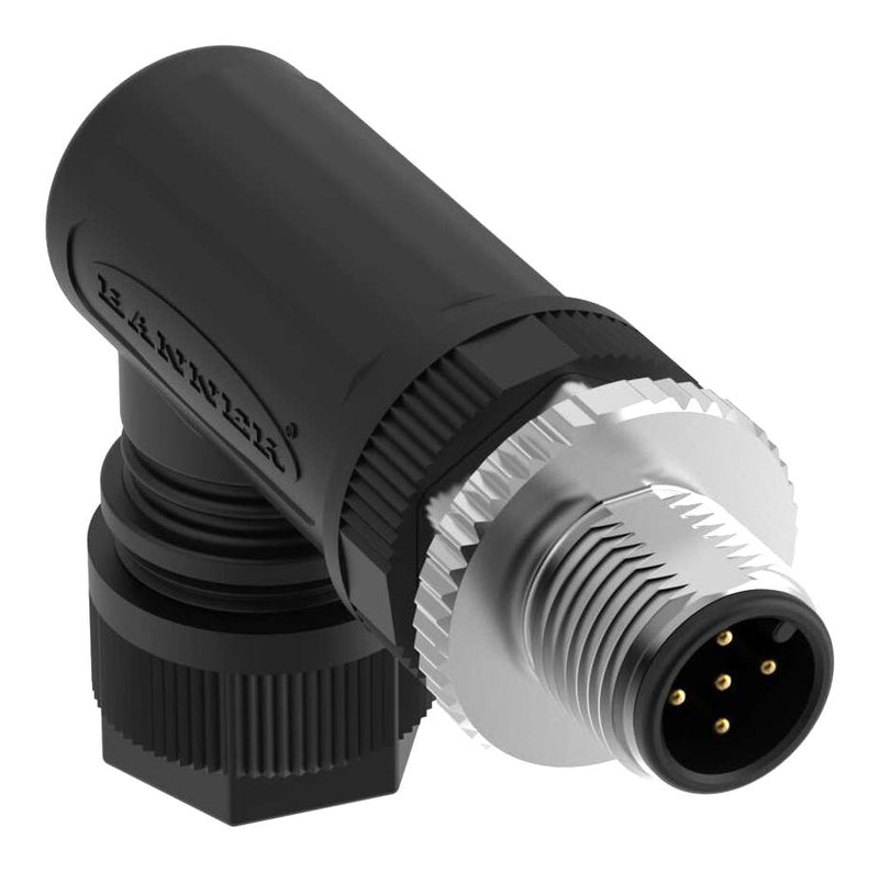 BANNER ENGINEERING BFW-M12M5A-6SL SENSOR CONN, M12, R/A PLUG, 5POS, CABLE
