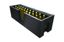 SAMTEC TSS-113-04-S-D-RA Pin Header, Board-to-Board, Wire-to-Board, 2.54 mm, 2 Rows, 26 Contacts, Through Hole Right Angle