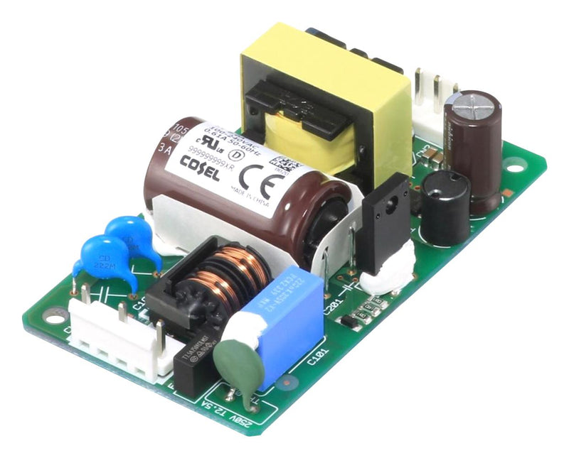 COSEL LHA30F-3R3-SNY AC/DC Enclosed Power Supply (PSU), ITE, 1 Outputs, 19.8 W, 3.3 V, 6 A