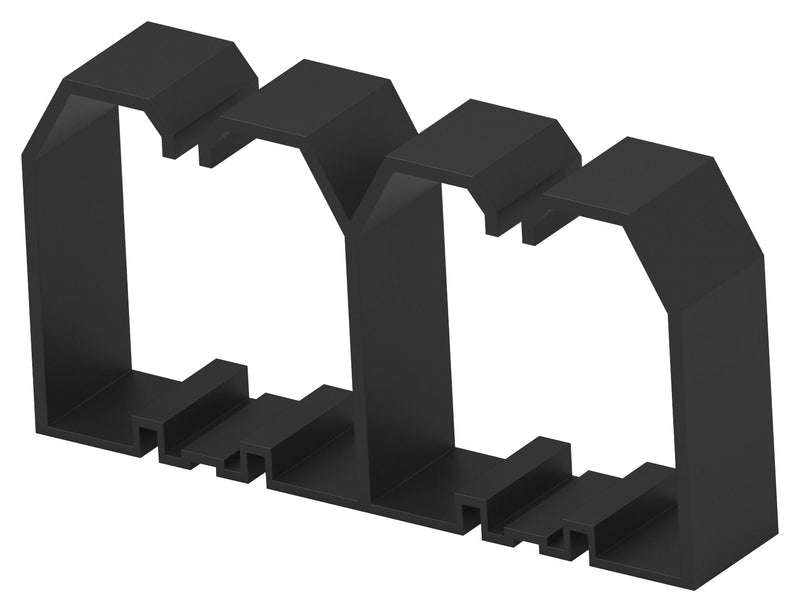 ENTRELEC - TE CONNECTIVITY 1SET411310R0000 Trunking Fitting, Nylon 6.6 (Polyamide 6.6), Carbon Fibre Reinforced, Black, 113 mm, 20 mm, 53 mm