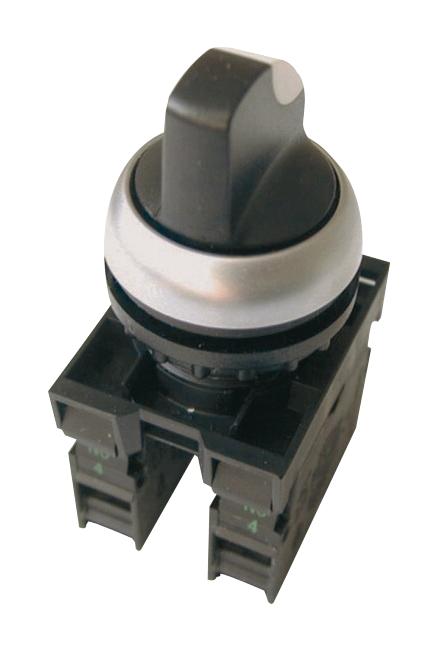 EATON MOELLER M22-WRK/K10 Rotary Switch, 2 Position, 1 Pole, 60 &deg;, RMQ-Titan M22