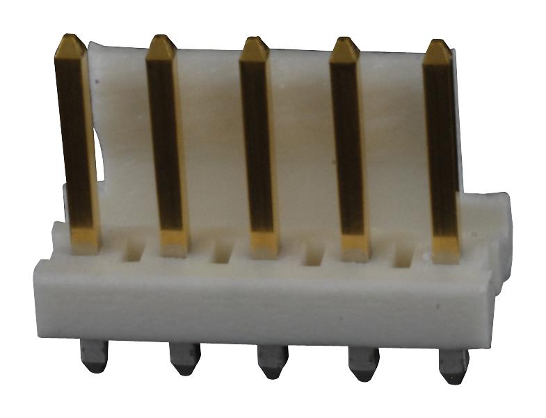 AMP - TE CONNECTIVITY 3-641208-5 Pin Header, Wire-to-Board, 3.96 mm, 1 Rows, 5 Contacts, Through Hole Straight, MTA-156