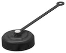 AMP - TE CONNECTIVITY 2423641-1 Dust Cap / Cover, W/Plastic Lanyard, Black, Sealing Cap, Connectors, Thermoplastic Body