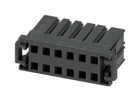 PHOENIX CONTACT 1378304 Connector Housing, 2 Row, CONNEXIS DD Series, Receptacle, 12 Ways, 5.08 mm