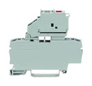 Wago 2002-1611/1000-836 2002-1611/1000-836 Fused Terminal Block 2 Ways 22AWG to 12AWG 2.5 mm&Acirc;&sup2; Push In 6.3 A 250 V New