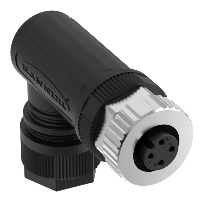 BANNER ENGINEERING BFW-M12F4A-6SL SENSOR CONN, M12, R/A RCPT, 4POS, CABLE