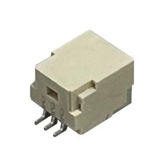 MULTICOMP PRO MP013808 Pin Header, Wire-to-Board, 1 mm, 1 Rows, 3 Contacts, Surface Mount Right Angle