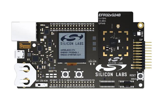 SILICON LABS XG24-PK6009A Pro Kit, EFR32xG24, 10 dBm, System-on-Chip (SoC), Wireless Development