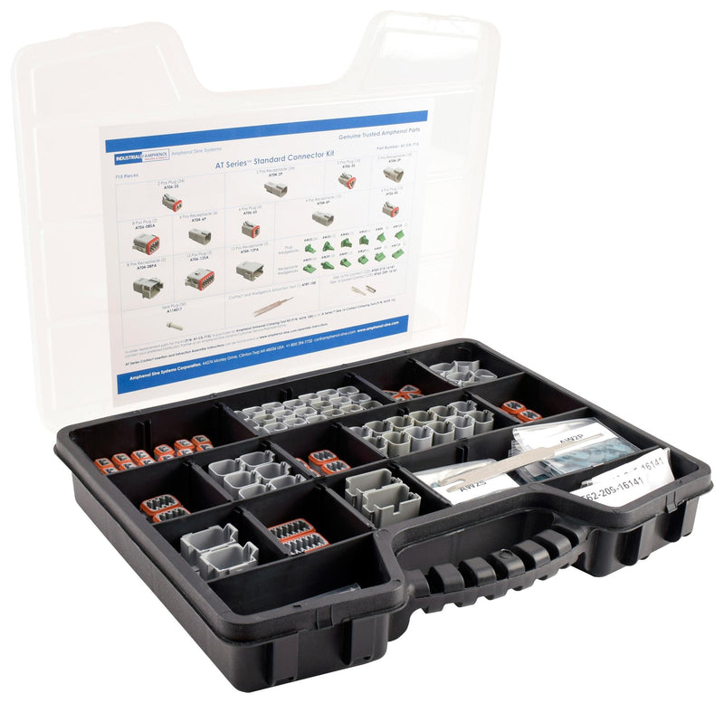 AMPHENOL SINE/TUCHEL AT-CK-715 STANDARD CONN KIT, 715 PIECES