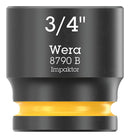 WERA 05005522001 Socket, Hexagonal, Impaktor, 3/8" Drive, 3/4" AF, 30mm L