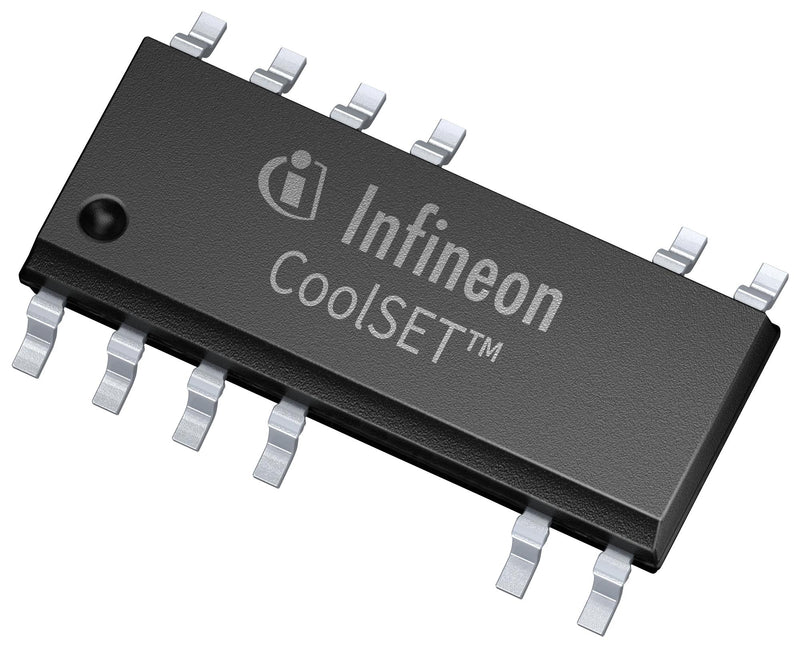 INFINEON ICE3RBR1765JGXUMA1 AC/DC Flyback Converter, Fixed-Frequency CoolSET, 85 Vac to 265 Vac, 27.5 W, SOIC-12 ICE3RBR1765JG, SP001421232