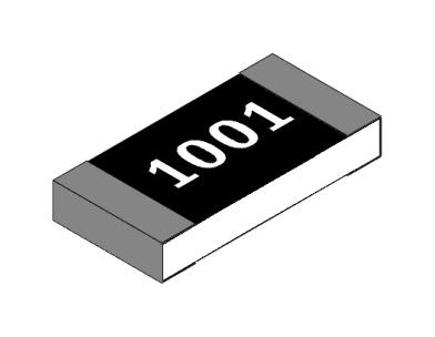 MULTICOMP PRO MP003765 SMD Chip Resistor, 390 kohm, &plusmn; 1%, 250 mW, 1206 [3216 Metric], Thick Film, General Purpose
