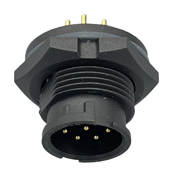 NORCOMP 870-008-113R001 Circular Connector, Circular Connector, Cavalier Series, Panel Mount Plug, 8 Contacts, PCB Pin
