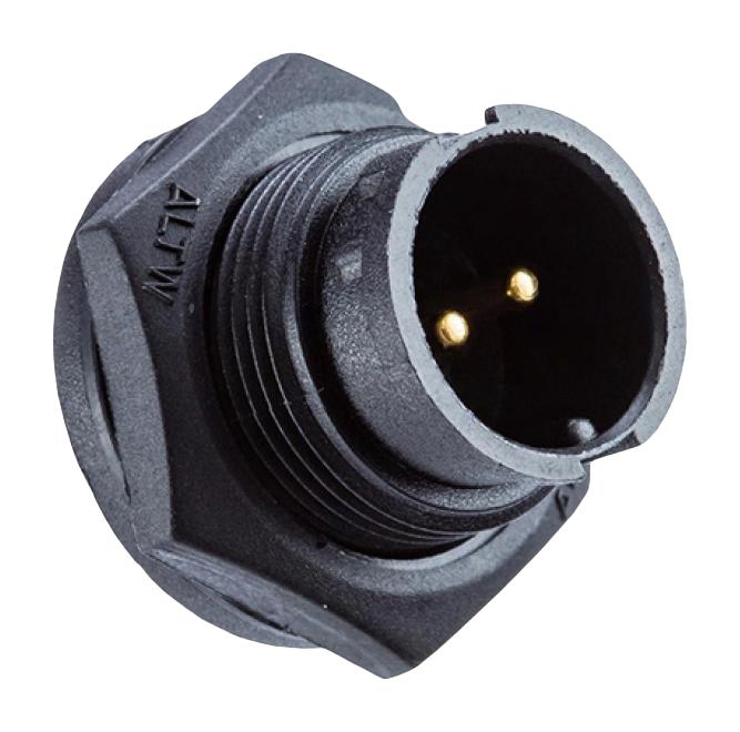 AMPHENOL LTW ABB-03PMMS-LC7001 Circular Connector, Ceres Series, Panel Mount Plug, 3 Contacts, Solder Pin, Bayonet