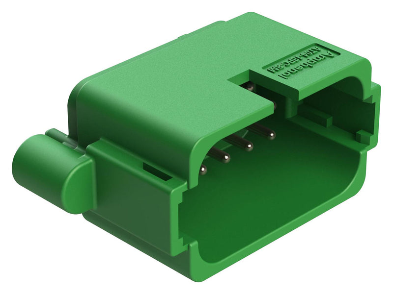 AMPHENOL SINE/TUCHEL AT04-18PC-BM13 Automotive Connector, Boardlock AT Series, Straight Receptacle, 18 Contacts, PCB Pin