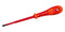 CK TOOLS T49246-2 Screwdriver, Slim, Phillips, #2, 232mm OAL, 125mm Blade, Chrome Vanadium Steel, Dextro Series